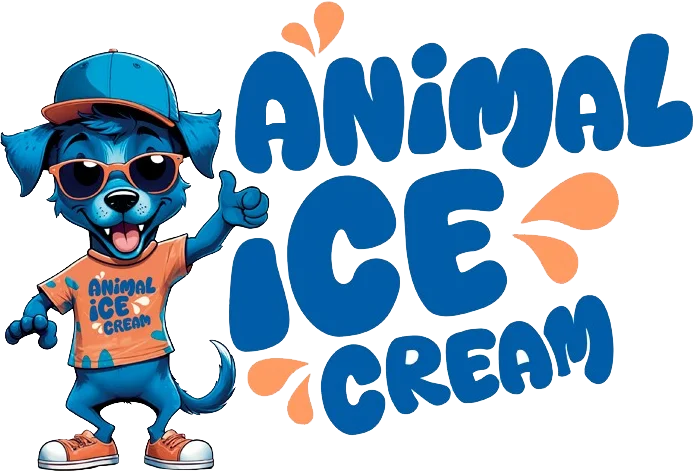 Animal Ice Cream logotipo - helados para perros